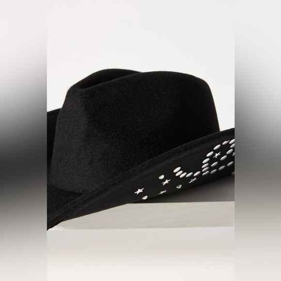 Anthropologie Studded-Brim Rancher Hat - Picture 7 of 13